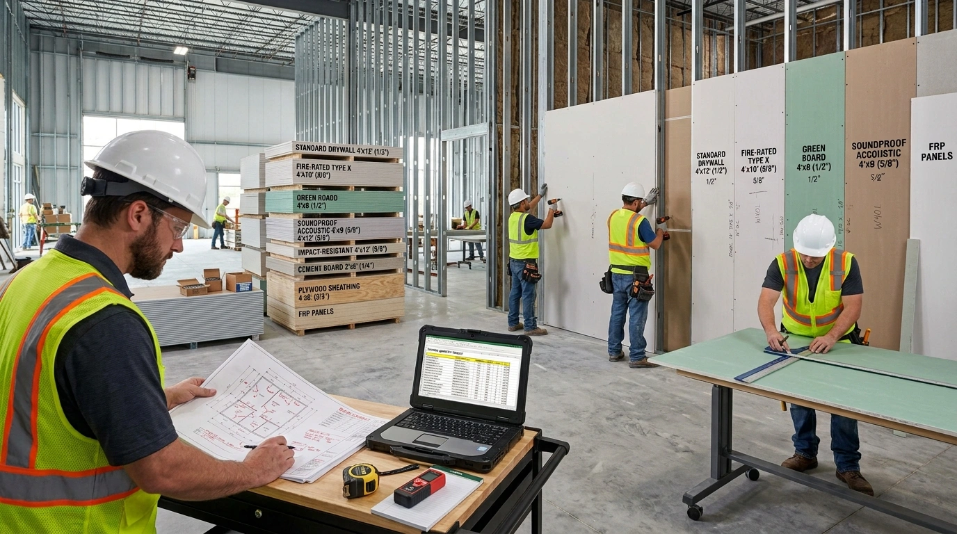 Drywall Estimating Services